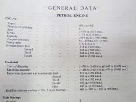 BMC WF K30, WF K40, WFK60, WF K100, WF K120 Vehicles Workshop Manual -korjaamokirja