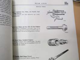 BMC WF K30, WF K40, WFK60, WF K100, WF K120 Vehicles Workshop Manual -korjaamokirja