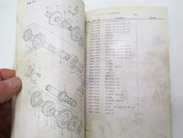 Suzuki RM250EZ parts catalogue -varaosaluettelo