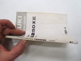 Suzuki DR250XE (SJ11B) parts catalogue -varaosaluettelo