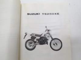 Suzuki DR250XE (SJ11B) parts catalogue -varaosaluettelo