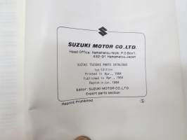 Suzuki DR250XE (SJ11B) parts catalogue -varaosaluettelo