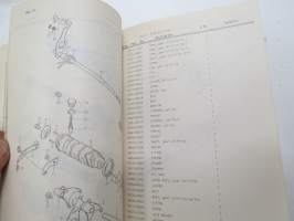 Suzuki GSX250T / GSX250ET parts catalogue -varaosaluettelo