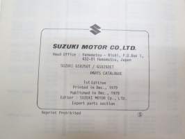 Suzuki GSX250T / GSX250ET parts catalogue -varaosaluettelo