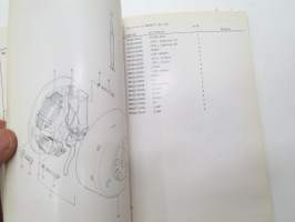 Suzuki PE175Z parts catalogue -varaosaluettelo