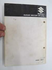 Suzuki GSX750ES (GR72A), GSX750ESD / GSX750ESE / GSX750EFE / GSX750EE parts catalogue -varaosaluettelo