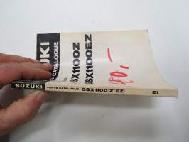 Suzuki GSX1100Z / GSX1100EZ parts catalogue -varaosaluettelo