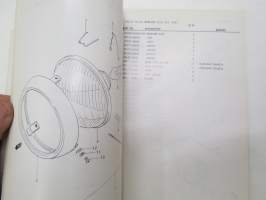Suzuki TS125ERZ parts catalogue -varaosaluettelo