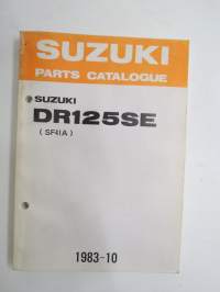 Suzuki DR125SE (SF41A) parts catalogue -varaosaluettelo