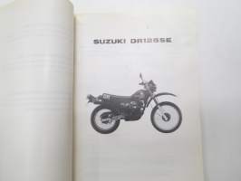 Suzuki DR125SE (SF41A) parts catalogue -varaosaluettelo