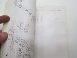 Suzuki GS125, GS125Z / GS125EZ / GS125ESZ / GS125D / GS125ED / GS125ESD parts catalogue -varaosaluettelo