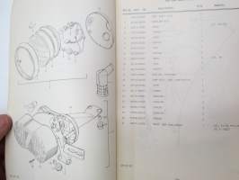 Suzuki GR125 E2, E4, E6, E17, E18, E22, E24, E25, E28, E32 parts catalogue -varaosaluettelo