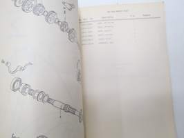 Suzuki GR125 E2, E4, E6, E17, E18, E22, E24, E25, E28, E32 parts catalogue -varaosaluettelo