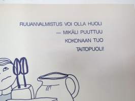 Pöperö - Hyvää neljälle ja vaikka vähän useammallekin - Suomen 4-H Liitto, ruoanlaiton alkeet ja muutakin keittiötoimintaa -cook book