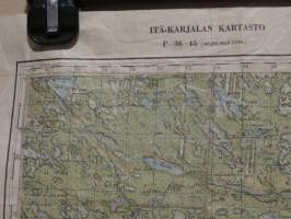 Itä-Karjala Kartasto P-36-45