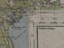 Itä-Karjala Kartasto P-36-45