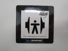 Velocity by Blapunkt -tarra / sticker