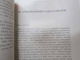 Turun Kaupungin liikennelaitos 1908-1958 -history of Turku tramways