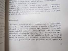 Turun Kaupungin liikennelaitos 1908-1958 -history of Turku tramways