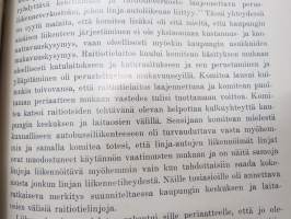 Turun Kaupungin liikennelaitos 1908-1958 -history of Turku tramways
