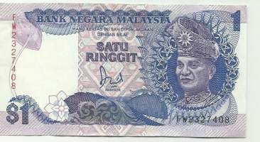 Malesia  1 Ringgit 1986-89  -   seteli