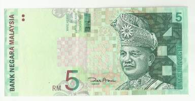 Malesia 5  Ringgit  1999- 2001 -   seteli