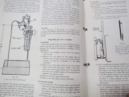 Morris JB 10-cwt. VAN Workshop Manual AAK 9819 Right Hand Drive -korjaamokirja