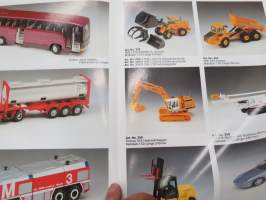 NZG Modelle Neuheiten 1992 -catalogue / pienoismalliluettelo