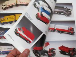 NZG Modelle 1990 -catalogue / pienoismalliluettelo