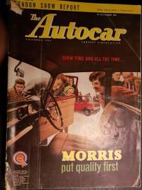 The Autocar, London show report, 20 October 1961