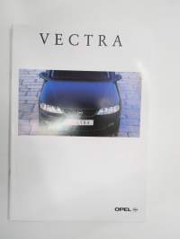 Opel Vectra 1999 -myyntiesite / sales brochure