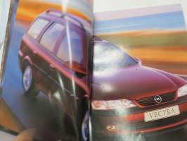 Opel Vectra 1999 -myyntiesite / sales brochure