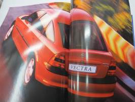 Opel Vectra 1999 -myyntiesite / sales brochure