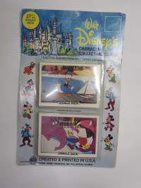 Walt Disney´s Character Collecting Cards - 18 actual scenes from Walt Disney Movies -Disney-elokuvien hahmojen keräilykortteja, avaamaton pakkaus
