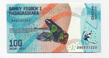 Madagaskar  100 Ariary 2017 - seteli