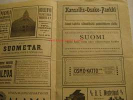 Suomen Kansallisteatteri 1.11.1912 &quot;Coriolanus&quot; -käsiohjelma 