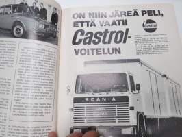 Aja 1971 nr 3, Saab asiakaslehti, Suomea samoilemaan, Mihin diesel kelpaa, Ysiysi aloitti taksiuran (Heikki Toivanen Hki, Kuuauton kulkuvoima, Scania moottorit, ym