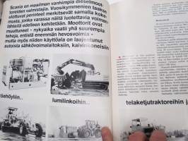 Aja 1971 nr 3, Saab asiakaslehti, Suomea samoilemaan, Mihin diesel kelpaa, Ysiysi aloitti taksiuran (Heikki Toivanen Hki, Kuuauton kulkuvoima, Scania moottorit, ym