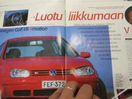 Etumatkaa 2000 nr 3, Volkswagen asiakaslehti, kansikuva ensimmäiset virallisesti tuodut 12 Kuplaa luovutettiin Senaatintorilla, Volkswagen 50 vuotta Suomessa, ym.