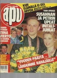 Apu 1993 nro 3 / Susanna ja Petri, Tiina Vierto, Moskovan rappio