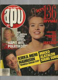 Apu 1992 nro 47 / Arja Koriseva, Kirka meni naimisiin, Mikko Alatalon suuri suru