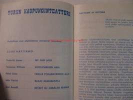 Turun kaupunginteatteri 1963/64 Becket eli Jumalan kunnia -käsiohjelma