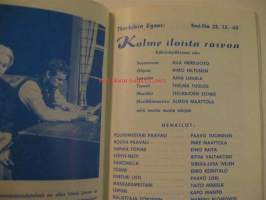 Turun kaupunginteatteri 1963/64 Becket eli Jumalan kunnia -käsiohjelma