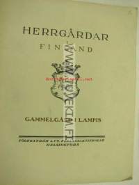 Herrgårdar i Finland. Gammelgård i Lampis