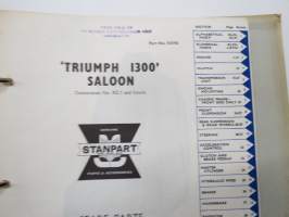 Triumph 1300 Spare parts Catalogue -varaosaluettelo