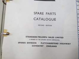 Triumph 2000 Saloon (Commission No. M.B.I. and future) Spare parts Catalogue -varaosaluettelo