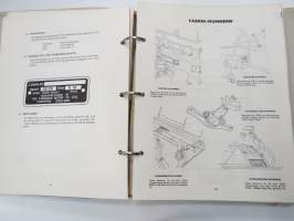 Triumph 2000 Saloon (Commission No. M.B.I. and future) Spare parts Catalogue -varaosaluettelo