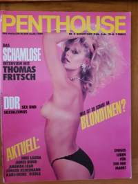 Penthouse das magazin in dem alles steht nr. 8/August 1989