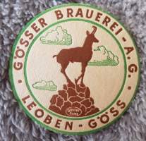 Leoben-Göss -olutlasin alunen, Gösser Brauerei - A.G.