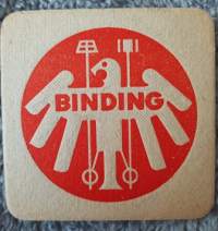 Binding Bier -olutlasin alunen.